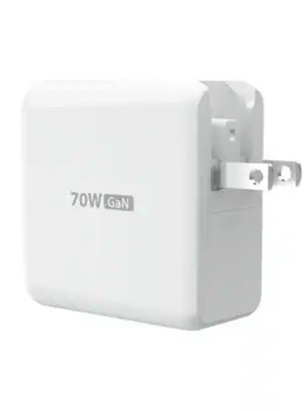 70W GaN Fast USB-C Wall Charger - White